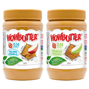 WOWBUTTER snack containers